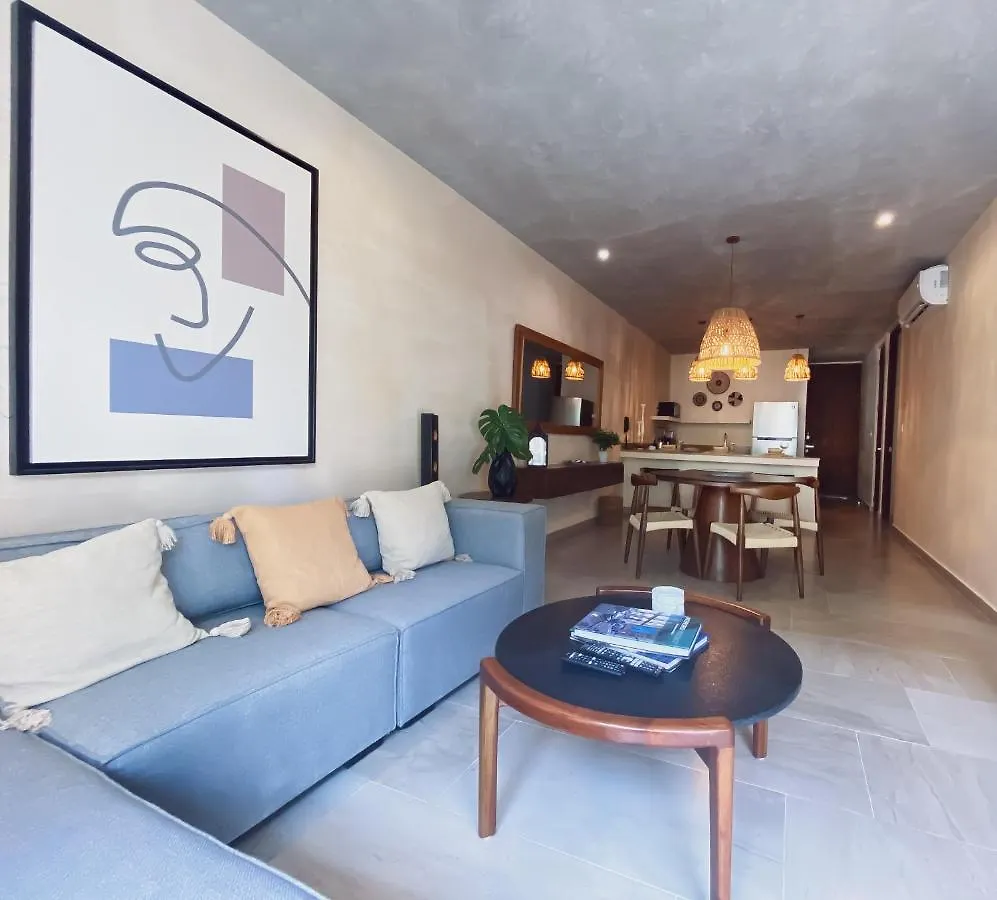 ***  Hotel 2 Bed Bath For 5 Casa Azul Tulum México
